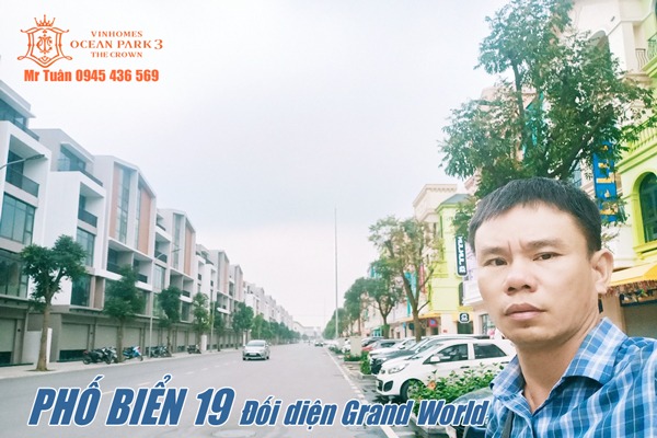 PHỐ BIỂN 19-45 SHOPHOUSE ĐỐI DIỆN GRAND WORLD 